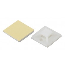 NO-222-96 Акс-ры для сборки и монтажа электрощитового об-я ЭРА NO-222-96 Основание самоклеящееся 25х25 (Tie mount) (100 штук)  Б0033474  ЭРА