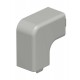 Крышка плоского угла кабельного канала WDK 20x20 мм (ПВХ,серый) (WDK HF20020GR)  6158587  OBO Bettermann