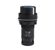 Переключатель 2 положения OptiSignal Compact D22 C7-SK-210 черный с ключом 1НО XB7NG21  362144  КЭАЗ