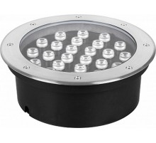 SP2707 Светильник тротуарный,18LED холодный белый, 18W,200*H90mm, IP67  32135  FERON