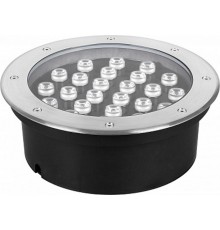 SP2707 Светильник тротуарный,18LED холодный белый, 18W,200*H90mm, IP67  32135  FERON