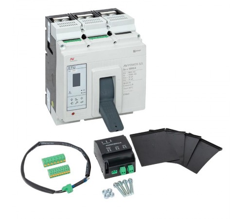 Выключатель автоматический AV POWER-5/3 1000А 70kA ETU6.0 AVERES  mccb-53-1000M-6.0-av  EKF