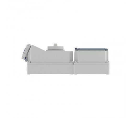 Розетка наружной установки с механической блокировкой и DIN-рейкой на 6 модулей IP67 16А 2P+E 230В  DIS5681683  DKC