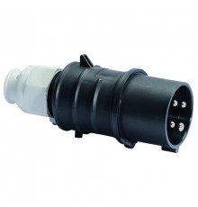 Вилка кабельная 16A 4p 500V 7h IP44 черная Quick-Connect I 21688-Bals I Bals