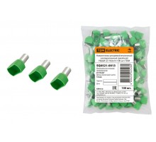 Наконечник штыревой втулочный изолированный (двойной) НШвИ (2) 16,0х14 100 шт)   SQ0521-0013  TDM