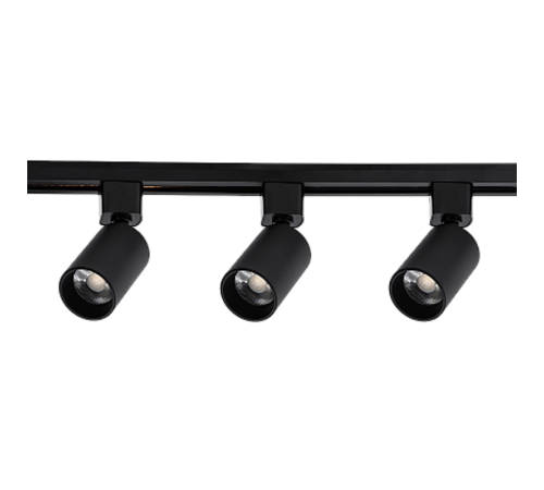 Светильник трековый однофазный PTR  1512 3*12w 4000K 24° Black (чёрный) IP40   .5062221  Jazzway
