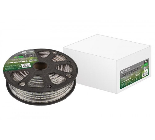 Лента светодиодная SMD2835-60 LED/м-220 В-4,8 Вт/м-IP67-зеленый (30м)  SQ0331-0112  TDM