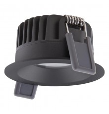 Светильник светодиодный ДВО-8Вт 2700K 8(6/4)Вт 640(80/50%)лм IP44 CRI90 управляемый черный SPOT    4099854000126  LEDVANCE