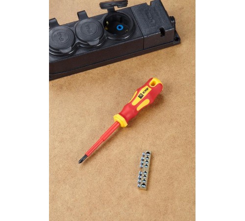 Отвертка Master PH1x80 мм 1000В EKF Basicph-1-80-mas-inEKF