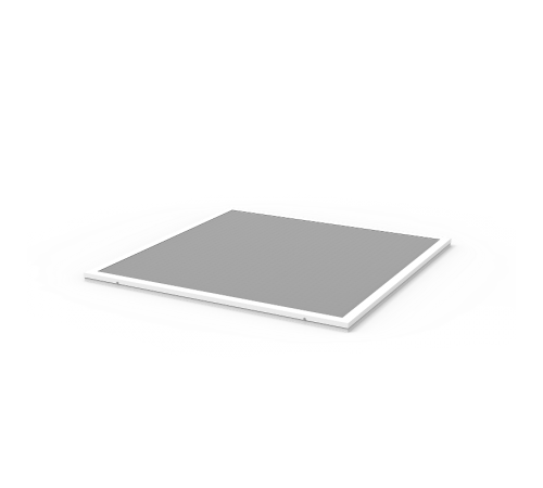 Светильник светодиодный офисный 36W 3100lm 4000K IP20 595*595*19мм призма с выводом кабеля LED 1/4  842123227  Gauss