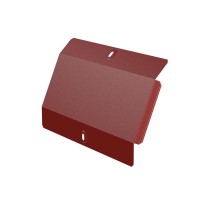 Крышка угла вертикального внешнего 45 градусов Стандарт 300 RAL 3000  PR16.5274  Промрукав