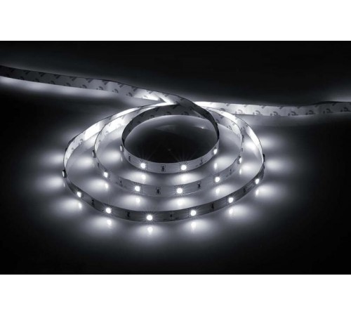 Лента светодиодная LS606/ 30SMD(5050)/м 7.2Вт/м 12V 5000 *10*1.8мм 6500К  27641  FERON