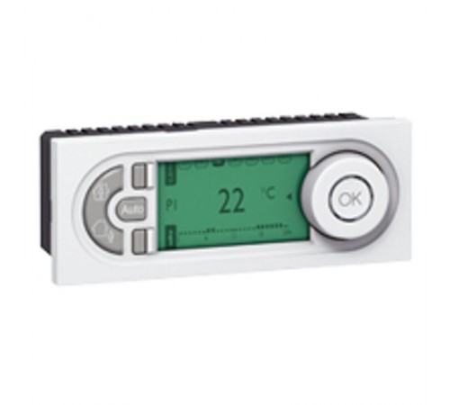 Программируемый электронный термостат - Программа Mosaic - 5 модулей - белый  076721  Legrand