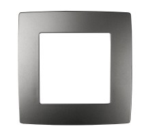 Рамка на 1 пост 12-5001-12  ,  графит  Б0019366  ЭРА