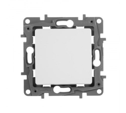 Etika Белый Переключатель 10А, винтовые клеммы  672205  Legrand