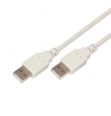 Шнур USB-A (male) штекер - USB-A (male) штекер, длина 3 метра (PE пакет)  18-1146  REXANT