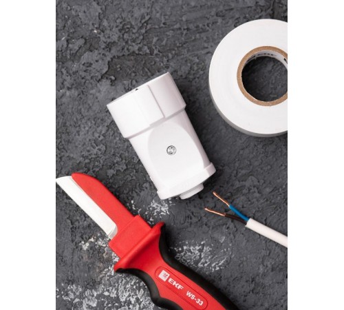 Гнездо штепсельное с/з бел. 16А 250В EKF PROxima  ASG16-10  EKF