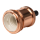 Патрон декоративный с проводом RETRO PLC 01 E27 230V/1M Rose gold  .5015975  Jazzway