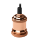 Патрон декоративный с проводом RETRO PLC 01 E27 230V/1M Rose gold  .5015975  Jazzway