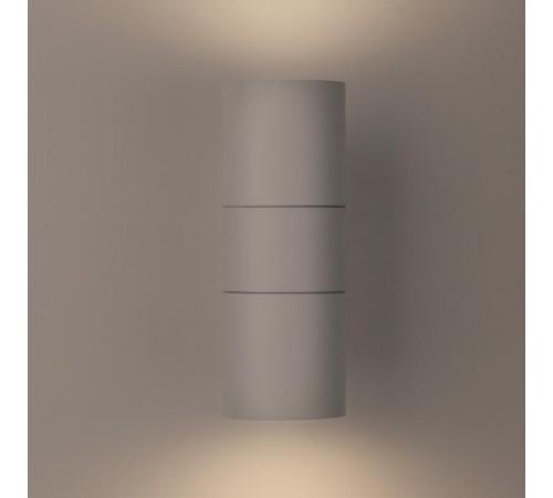 Декоративная подсветка WL28 WH 2*GU10 MAX35W IP54 белый  Б0034632  ЭРА