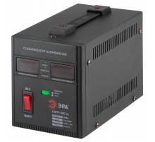 Стабилизатор напряжения СНПТ-500-Ц   переносной, ц.д., 140-260В/220/В, 500ВА (8/144) Б0020157  ЭРА