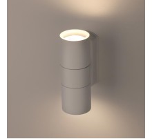 Декоративная подсветка WL28 WH 2*GU10 MAX35W IP54 белый  Б0034632  ЭРА