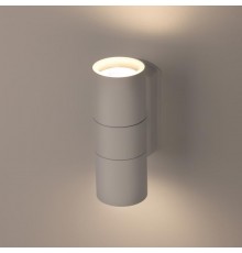 Декоративная подсветка WL28 WH 2*GU10 MAX35W IP54 белый  Б0034632  ЭРА