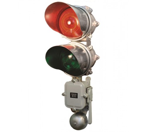 ПС-2 У2, красный/зелёный, со звонком ЗВП-220В АС, IP65, пост сигнальный  ET014653  Электротехник