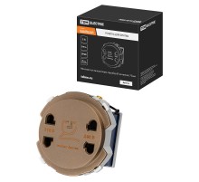 Розетка для бритвы бронза, "Байкал"   SQ1819-0449  TDM