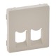Valena LIFE Сл.кость Накладка розетки ТЛФ/комп 2-ой  755421  Legrand