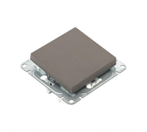 Механизм выключателя, одноклавишный, мокко Эпика  UP1-SWM-10 EKF