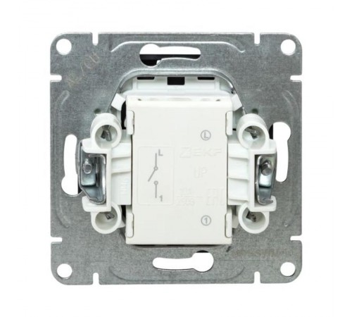 Механизм выключателя, одноклавишный, мокко Эпика  UP1-SWM-10 EKF