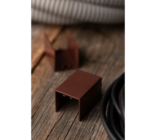 Соединитель (25х25) (4 шт) Plast EKF PROxima  под темное дерево    cond-25-25x4   EKF