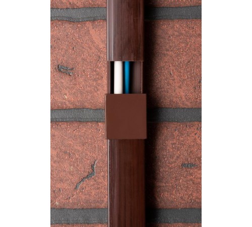 Соединитель (25х25) (4 шт) Plast EKF PROxima  под темное дерево    cond-25-25x4   EKF