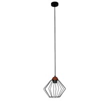 Светильник "Конти" 211 черн.муар медь (Плафон Ромб) НСБ 01-60-169 Е27  1005405024  Элетех