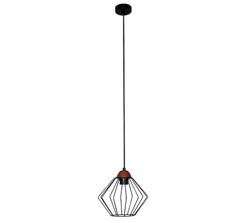 Светильник "Конти" 211 черн.муар медь (Плафон Ромб) НСБ 01-60-169 Е27  1005405024  Элетех