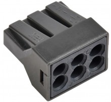 Строительно-монтажная клемма СМК 773-306 с пастой   UKZ-001-306  IEK