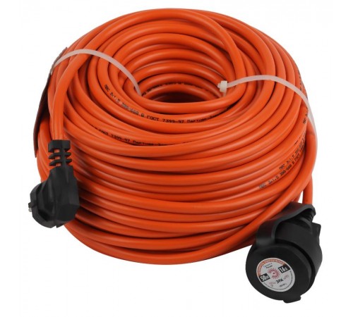 Удлинитель силовой ЭРА UPx-1e-3x1.5-50m-IP44 в бухте c/з 1 гн 50м ПВС 3х1.5  Б0046819  ЭРА