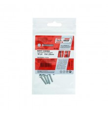 Винт DIN965 с потайной головкой оцинк. М4х20 (14 шт) - пакет ( 0,076 кг)  126587  Tech-KREP