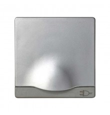 Simon 82 Накладка с крышкой с защитными шторками для двухполюсной розетки с заземляющим контактом, S82, S82N,  82090-33  Simon