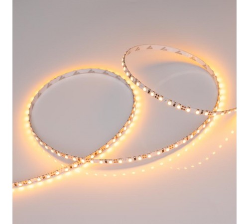 Лента светодиодная RT 2-5000 12V Yellow 5mm 2x (3528, 600 LED, LUX)  015006  Arlight
