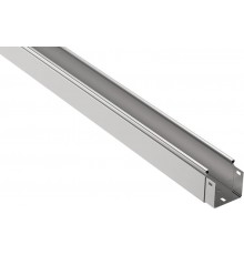 ESCA Лоток неперфорированный 80х80х3000-0,55   CLN10-080-080-055-3  IEK