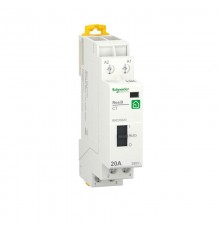 Контактор модульный 1P+N 20А 2НО 230/250В АС 50Гц RESI9  R9C20220  Schneider Electric