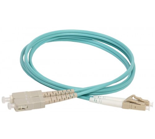 Оптический (патч-корд), MM, 50/125 (OM3), LC/UPC-SC/UPC,(Duplex),10м  FPC5003-LCU-SCU-C2L-10M  ITK