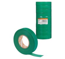 Изолента ПВХ 0,15х19 мм Зеленая 25 м  SQ0526-0084  TDM