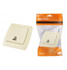 Выключатель 1 кл. с подсветкой 10А сл. кость "Онега"   SQ1805-0033  TDM