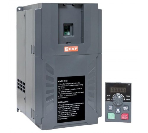 Преобразователь частоты для подъемно-транспортных механизмов PRO-Drive PD-150-FCE-15K-43-B  PD-150-FCE-15K-43-B  EKF