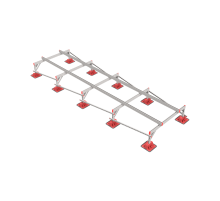Опорная конструкция для установки оборудования TECHNORAPTOR LIGHTFOOT 1500х5000  KM-TR-LTF-SSEI-1500-5000  КМ - профиль