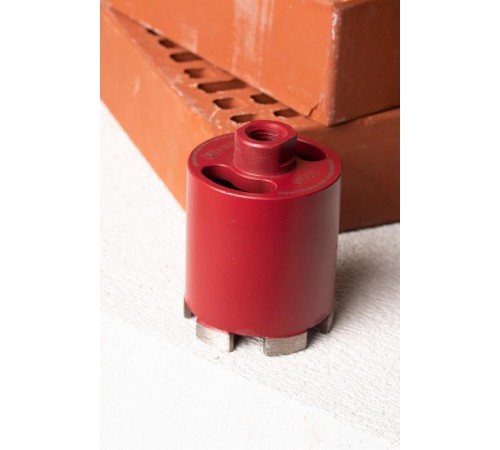 Коронка алмазная для дрелей с микроударом (верхнее пылеудаление) DCH-72MHS Micro Hit Laser M16 Professional  dch-72-mhs-m16  EKF