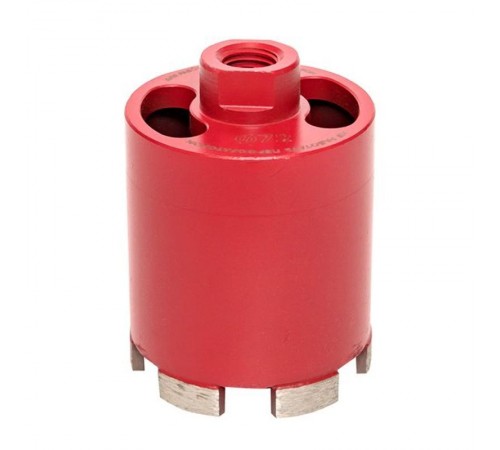 Коронка алмазная для дрелей с микроударом (верхнее пылеудаление) DCH-72MHS Micro Hit Laser M16 Professional  dch-72-mhs-m16  EKF